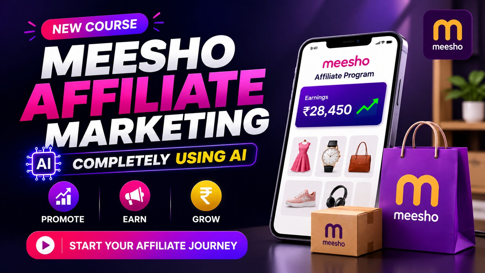 Meesho Affiliate Marketing using AI