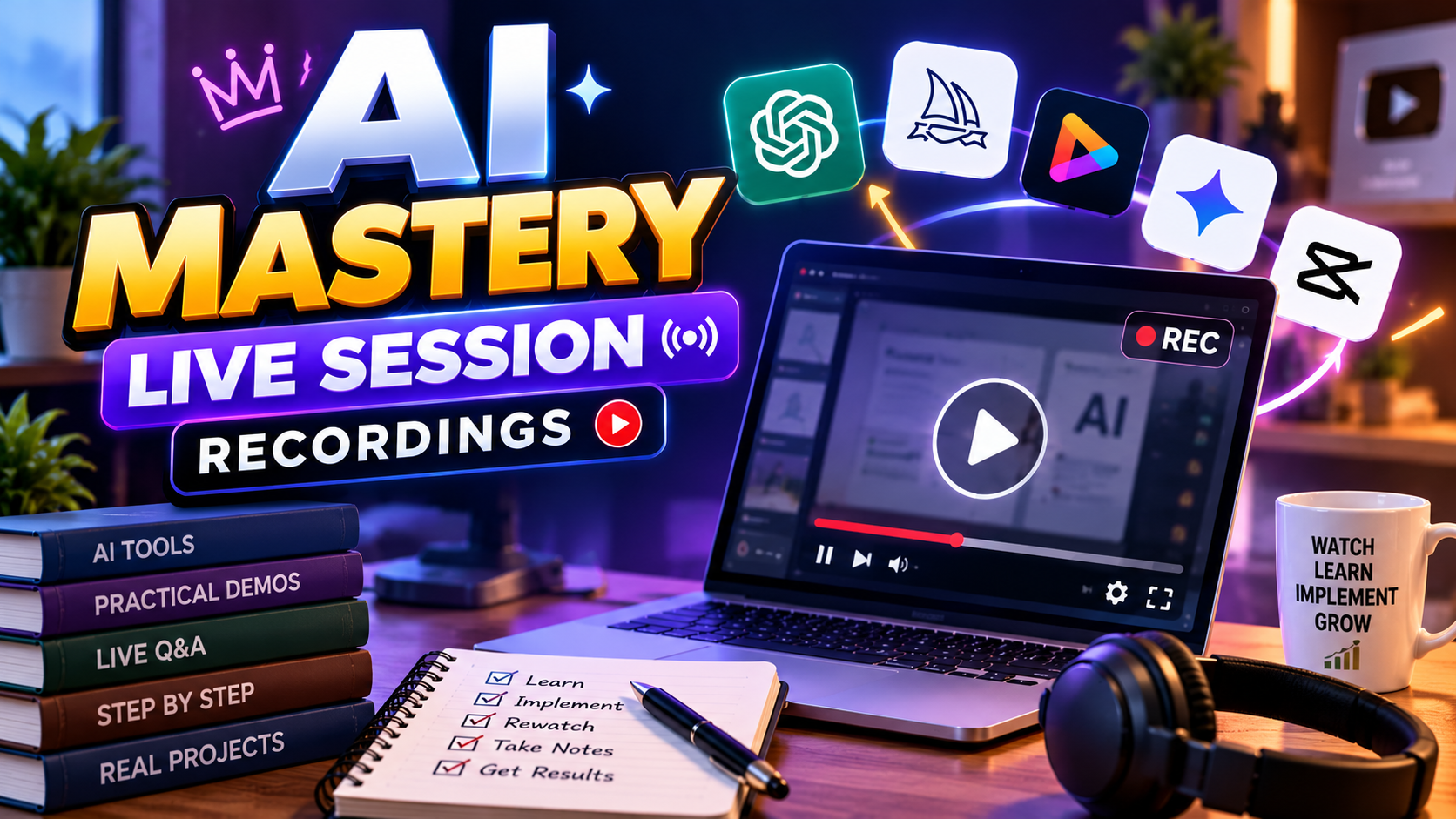 AI Mastery Live Sessions Recording